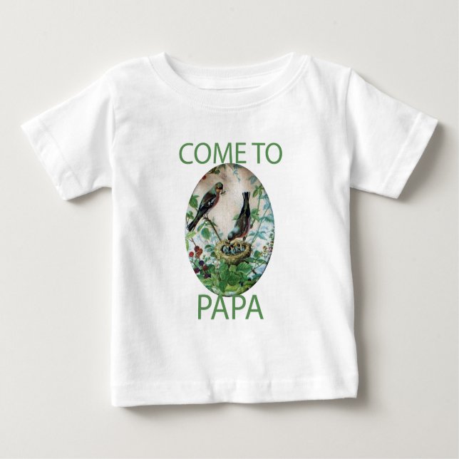 Camiseta Para Bebê Sustentando o Bando: Capturando o Nurturando o Par (Frente)