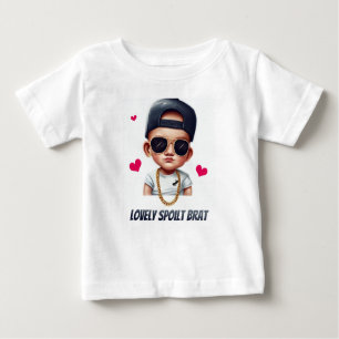 Camiseta Para Bebê Swag King Junior