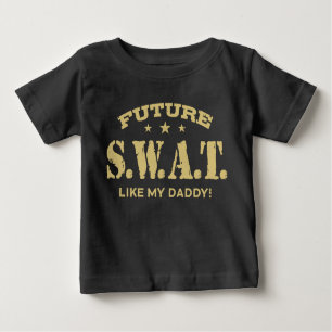 Camiseta Para Bebê Swap Futuro Como Meu Pai