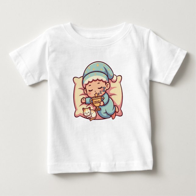 Camiseta Para Bebê Sweet Dreams Little Champion T-Shirt (Frente)
