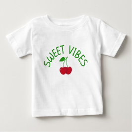 Camiseta Para Bebê Sweet Vibes
