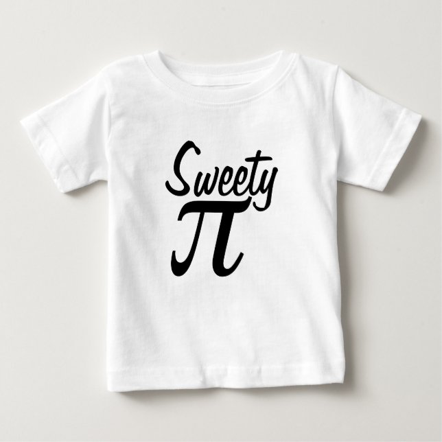 Camiseta Para Bebê Sweety Pi (Frente)