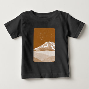 Camiseta Para Bebê Syme Hut Mount Taranaki