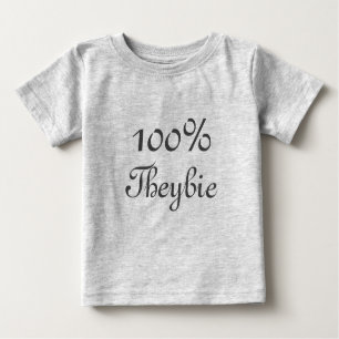 Camiseta Para Bebê T 100% de Theybie