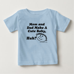 Camiseta Para Bebê T bonito do patife do bebê