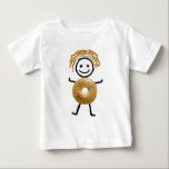 Camiseta Para Bebê T-Camisa-Miúdos judaicos - miúdo do Bagel<br><div class="desc">O t-shirt o mais bonito do Bagel para seu presente judaico</div>