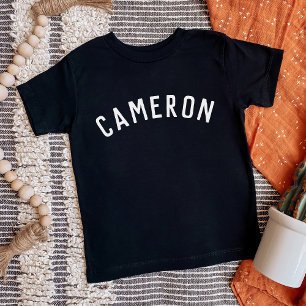 Camiseta Para Bebê T conhecido personalizado miúdos
