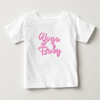 Camiseta Para Bebê T da criança do bebê da ioga