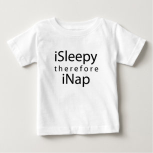 Camiseta Para Bebê T da criança do iSleepy-iNap