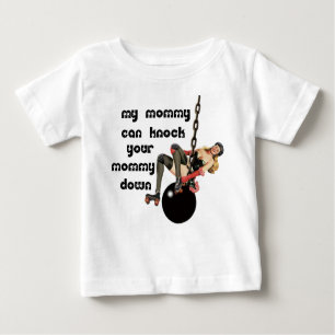 Camiseta Para Bebê T de RollerMom