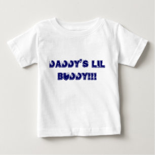 Camiseta Para Bebê T do amigo do lil do pai