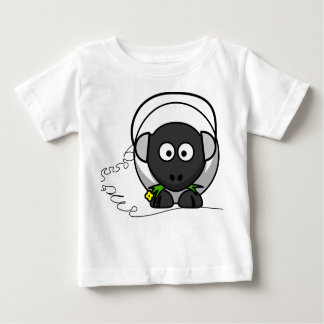 Camiseta Para Bebê T do bebê com impressão dos carneiros