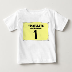 Camiseta Para Bebê T do triathlete