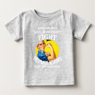 CAMISETA PARA BEBÊ T GOVT FISA ATF TSA FEMA HUD IRS DHS LF GSW CUSTO