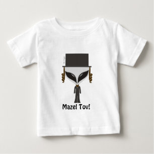 Camiseta Para Bebê T Hasidic do judeu - criança