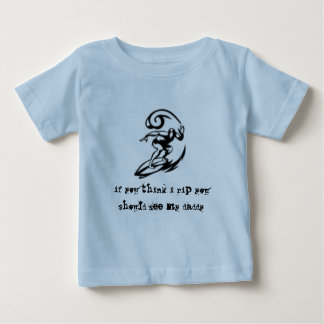 Camiseta Para Bebê T pequeno do bebê do estripador personalizado