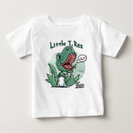 Camiseta Para Bebê T. pequeno Rex por estúdios de Mudge