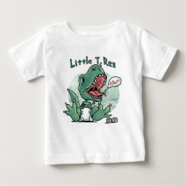 Camiseta Para Bebê T. pequeno Rex por estúdios de Mudge