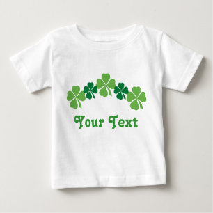 Camiseta Para Bebê T personalizado do bebê do Dia de São Patrício