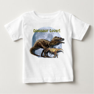 Camiseta Para Bebê T-REX DINOSSAUR AMOR Tee Rex Shirt