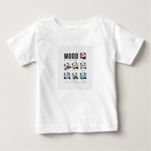 Camiseta Para Bebê T-Shirt All Day Mood Baby Fine Jersey: