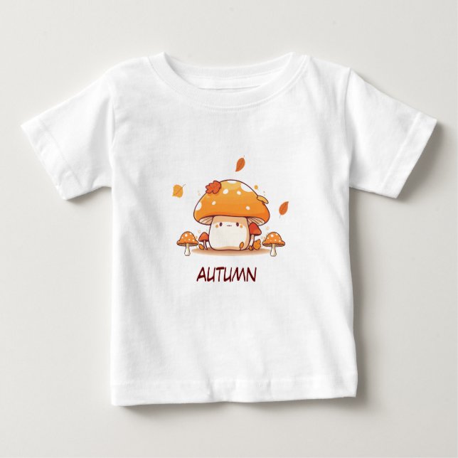 Camiseta Para Bebê t-shirt baby autumnal (Frente)