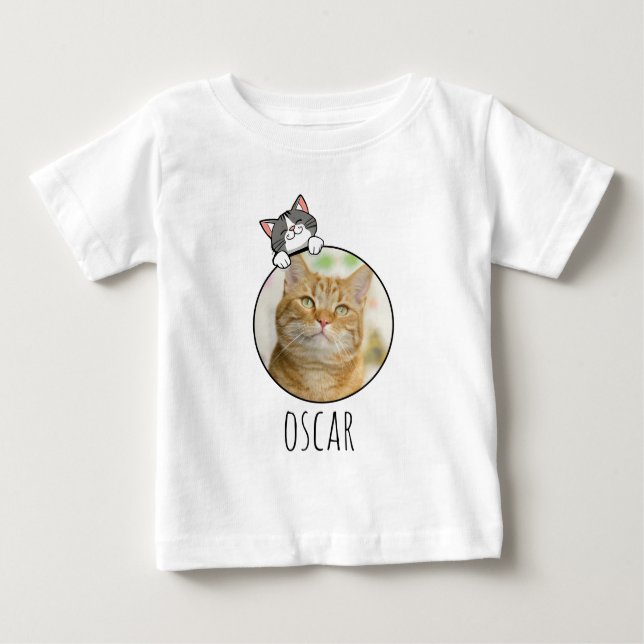 Camiseta Para Bebê T-Shirt Baby Fine Jersey Personalizável (Frente)