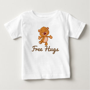 Camiseta Para Bebê T-Shirt Bear/Baby Fine Jersey
