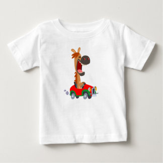 Camiseta Para Bebê T-Shirt Bebê De Cartoon Motoon Cute