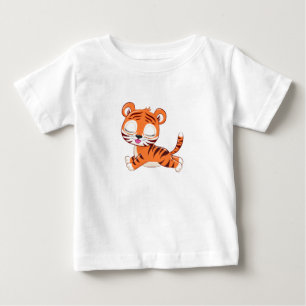 Camiseta Para Bebê T-Shirt Bebê Lion Cute