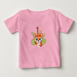 Camiseta Para Bebê T-Shirt Bebê Lion Cute