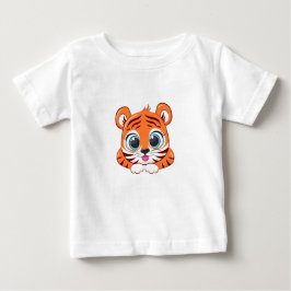 Camiseta Para Bebê T-Shirt Bebê Lion Cute