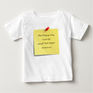 Camiseta Para Bebê T-Shirt Bebê Torção De Plot