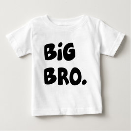 Camiseta Para Bebê T-shirt Big Bro