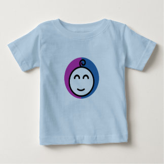 Camiseta Para Bebê T-Shirt Bleu Bébé (0-24 mois)