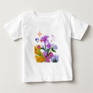 Camiseta Para Bebê T-Shirt Blossom Blur Kids
