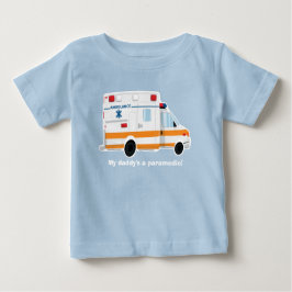 Camiseta Para Bebê T-shirt bonito da ambulância - bebê - criança -