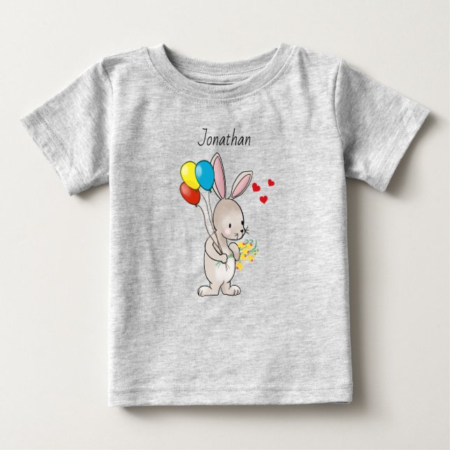 Camiseta Para Bebê T-Shirt Bonny Bebê Bonito (Frente)