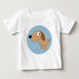 Camiseta Para Bebê T-Shirt Cachorro Bonito