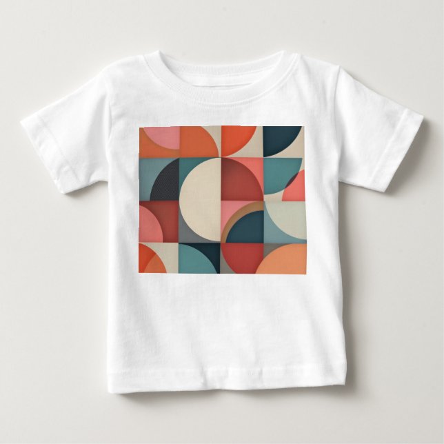 Camiseta Para Bebê t-shirt colorida (Frente)