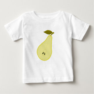 Camiseta Para Bebê T-shirt com pera gira