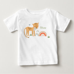Camiseta Para Bebê T-shirt com uma ilustração fofinha