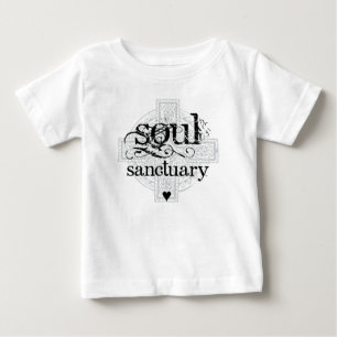 Camiseta Para Bebê T-Shirt Criança "Santuário de Alma"