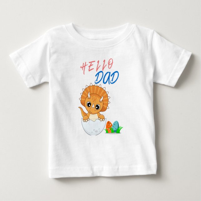 Camiseta Para Bebê T-Shirt CUTE (Frente)