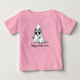Camiseta Para Bebê T-Shirt Cute Ghost Baby Halloween