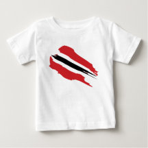 T-shirt da bandeira de Trinbago (criança)