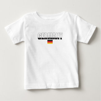 Camiseta Para Bebê T-shirt da criança da bandeira de Alemanha