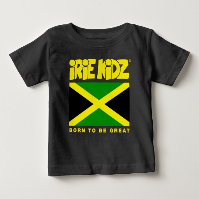 Camiseta Para Bebê T-shirt da criança da bandeira de IRIE KIDZ® (Frente)