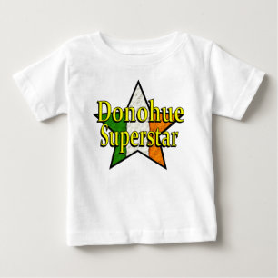 Camiseta Para Bebê T-shirt da criança da estrela mundial de Donohue