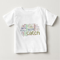 T-shirt da criança da nuvem da palavra de Tom